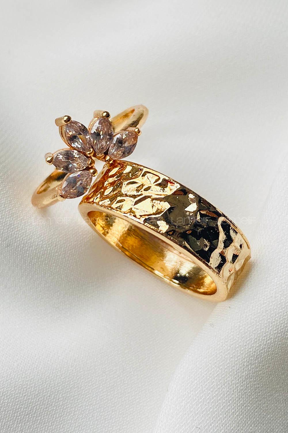 Modalamelif 2 Li BFF Lotus Çiçeği Yüzük