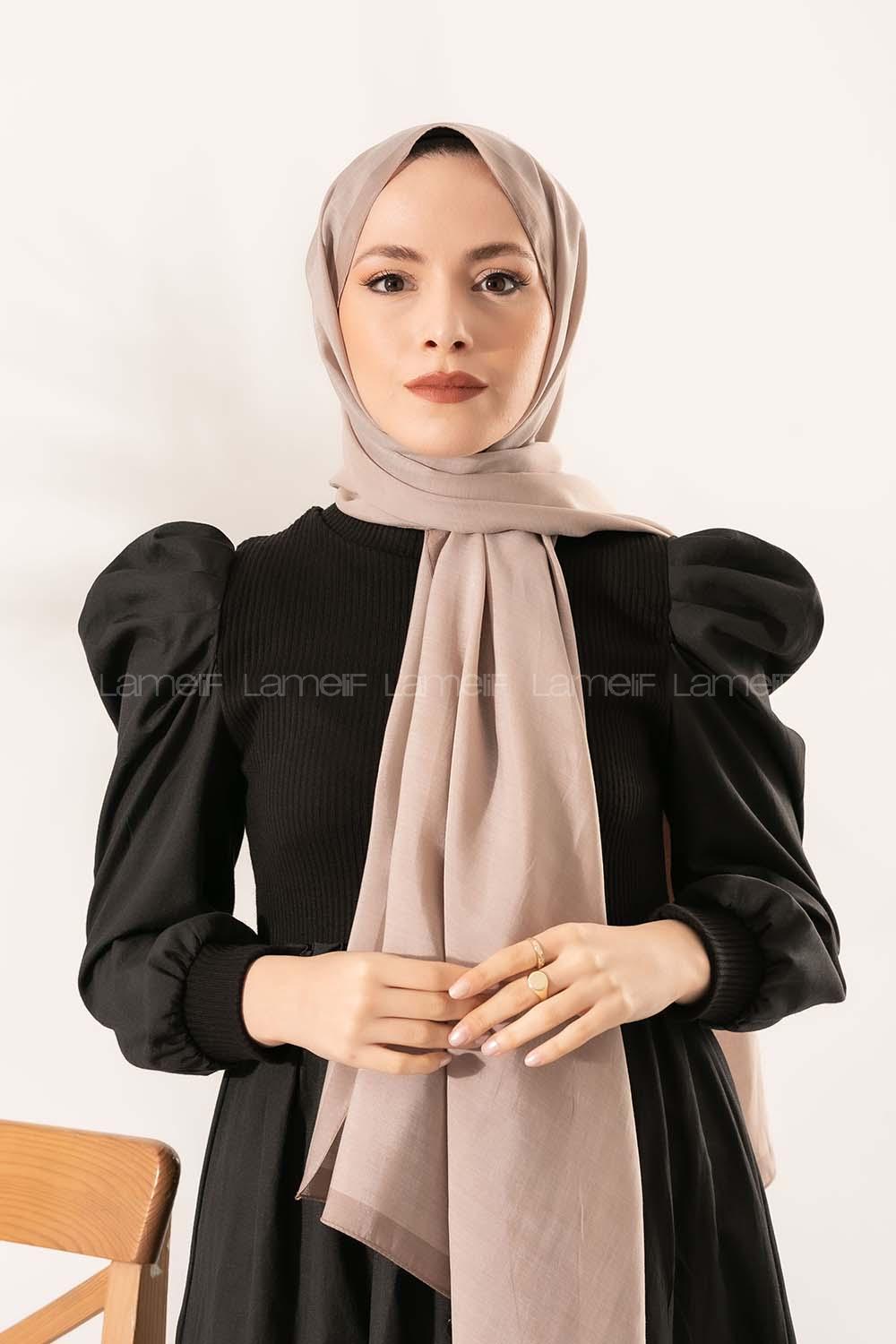 Modalamelif  Acık Vizyon Sütlü Kahve    Modal Şal