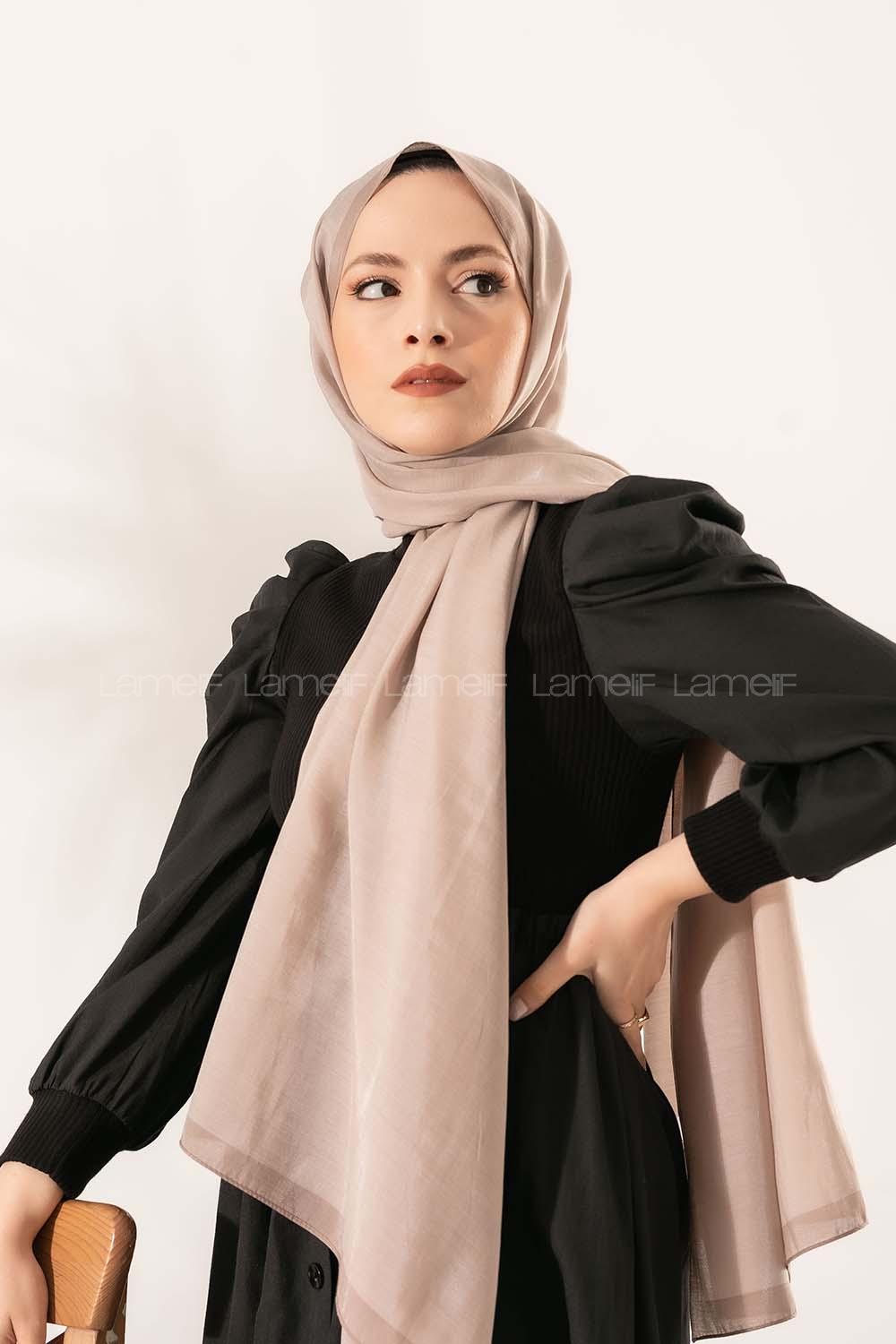 Modalamelif  Acık Vizyon Sütlü Kahve    Modal Şal