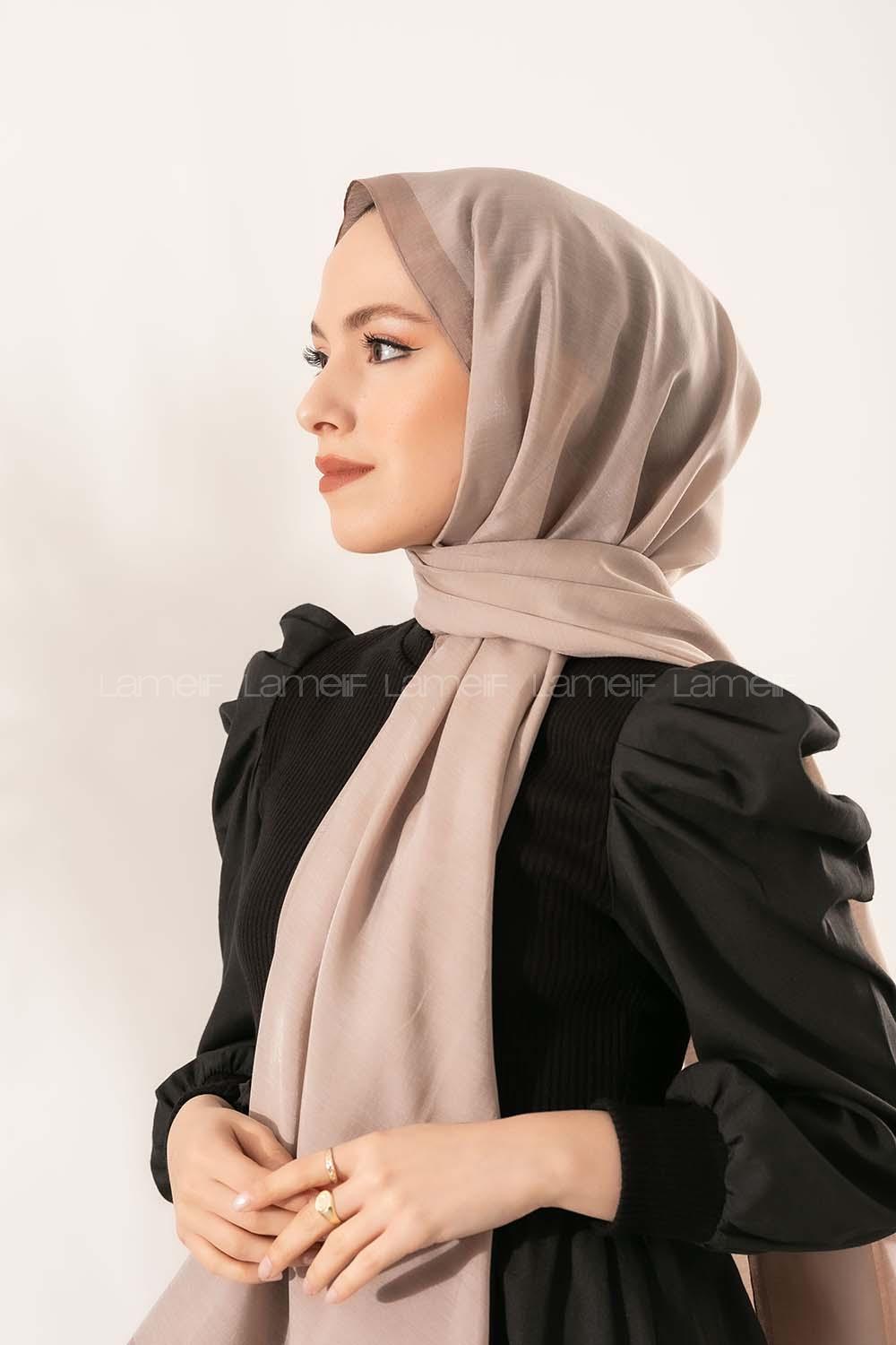 Modalamelif  Acık Vizyon Sütlü Kahve    Modal Şal