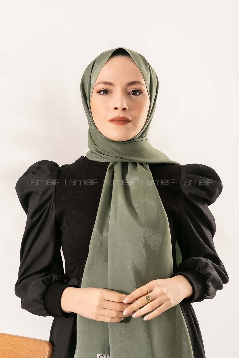 Modalamelif  Haki Su Yeşili    Modal Şal
