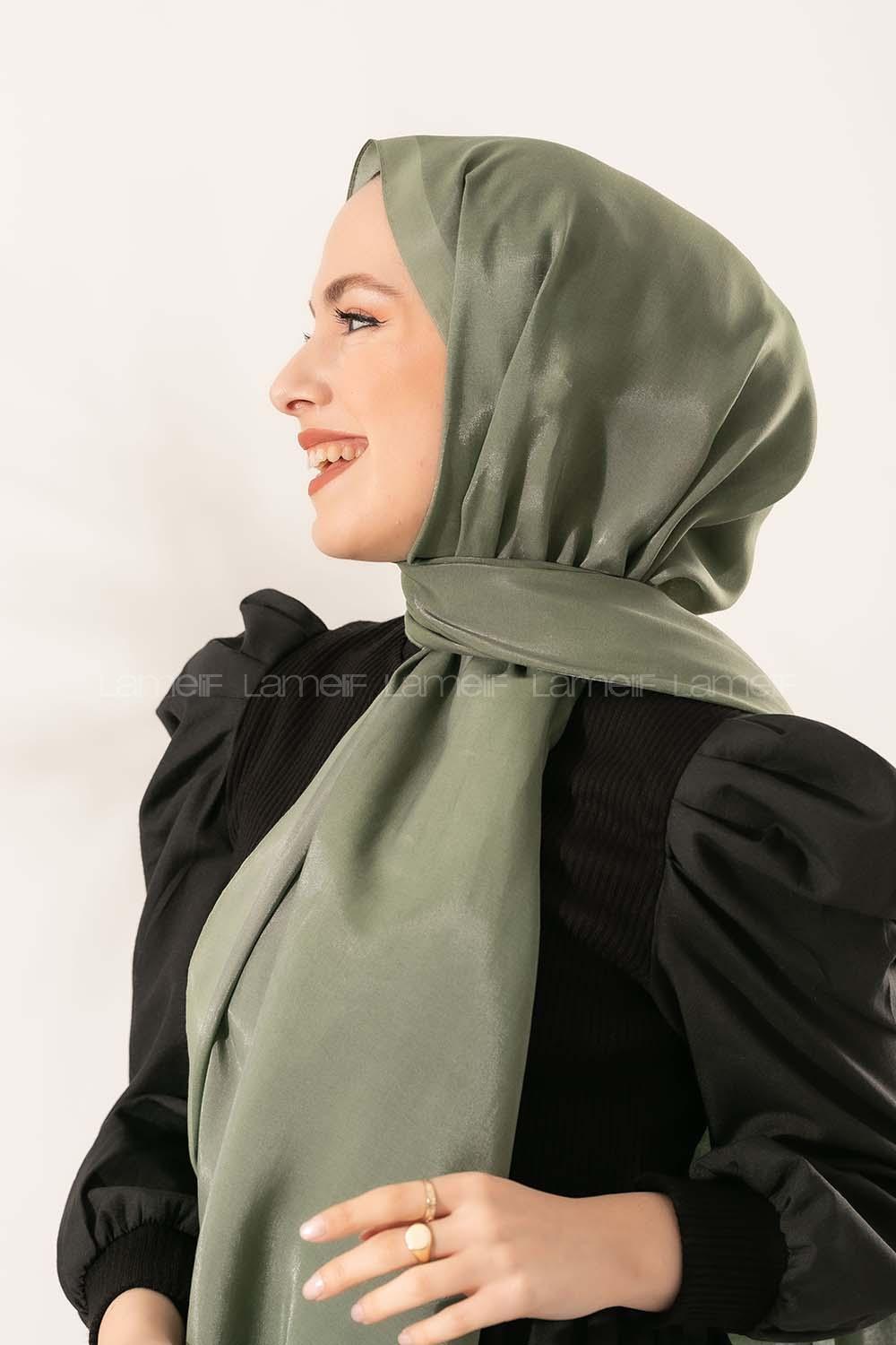 Modalamelif  Haki Su Yeşili    Modal Şal