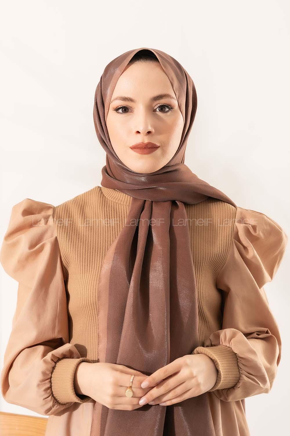 Modalamelif Kahve Sütlü Kahve Modal Şal