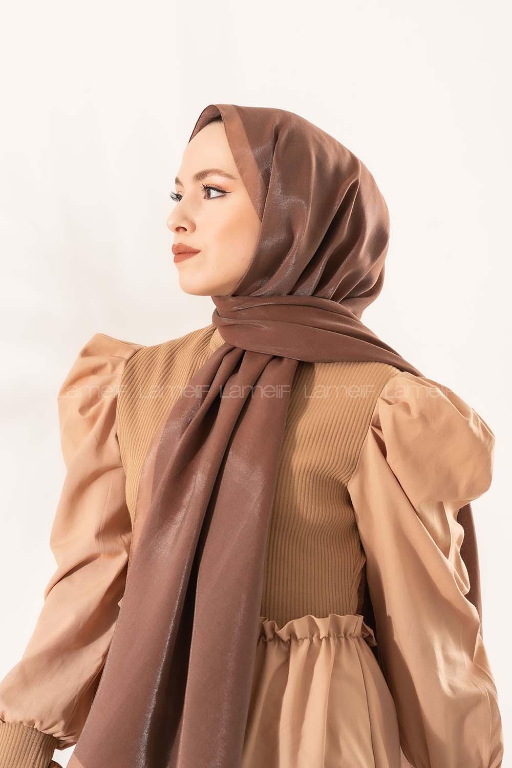 Modalamelif Kahve Sütlü Kahve Modal Şal