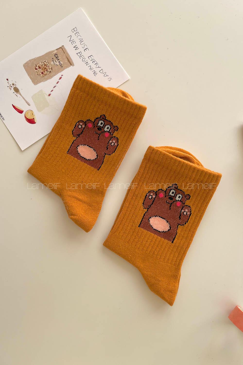 Ocher Sock