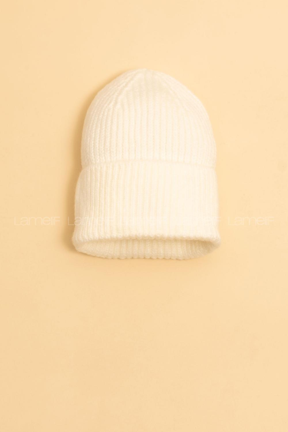 Modalamelif Colourful Açık Beyaz Bere