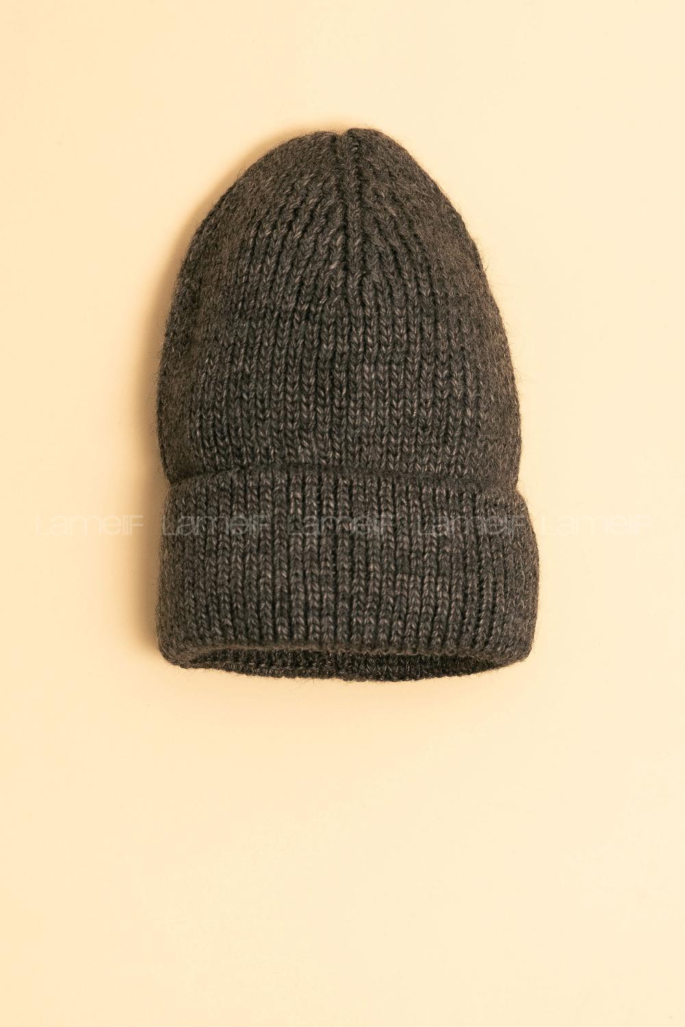 Modalamelif Lüx Fitilli Katlamalı Gri Bere