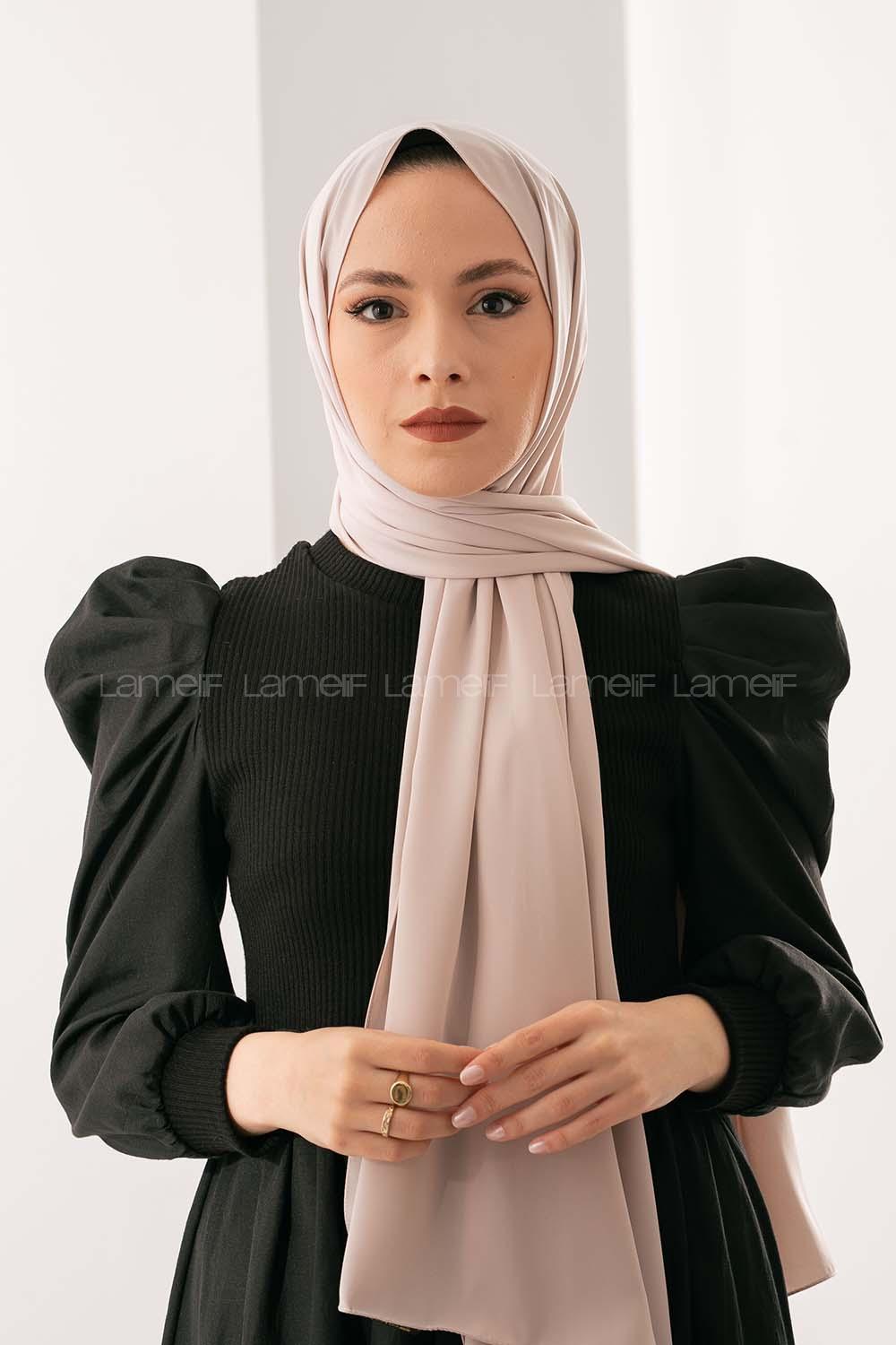 Modalamelif Açık Taş medine İpeği Şal