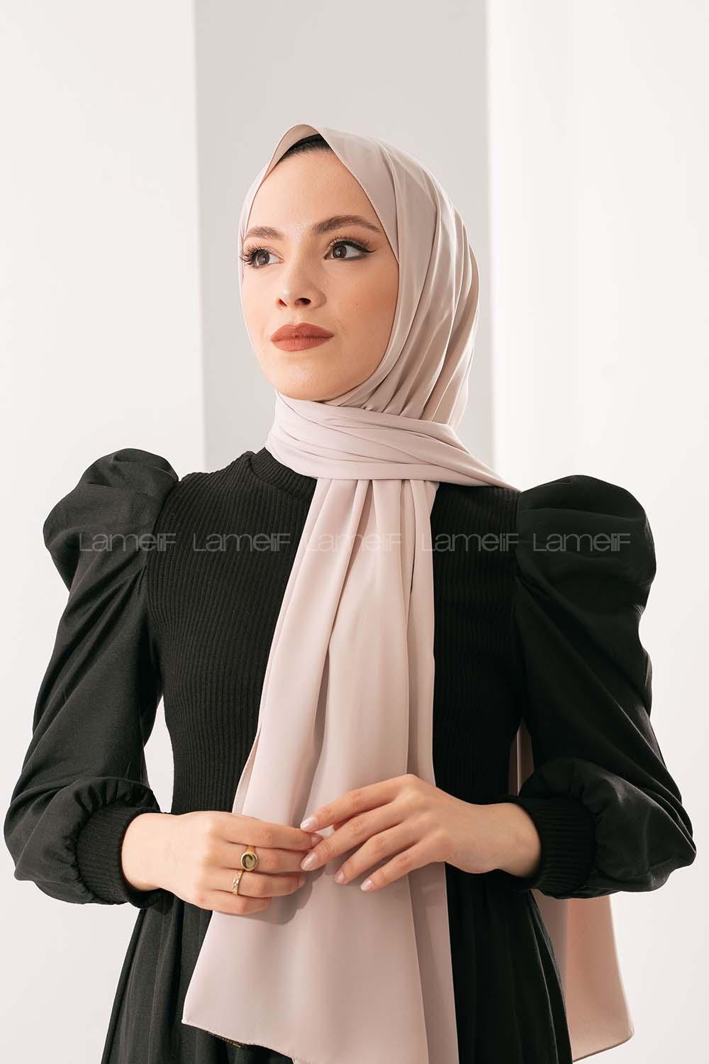 Modalamelif Açık Taş medine İpeği Şal