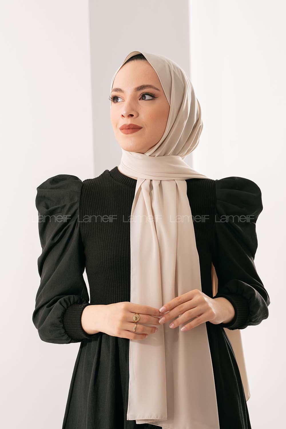 Modalamelif Fil Dişi medine İpeği Şal