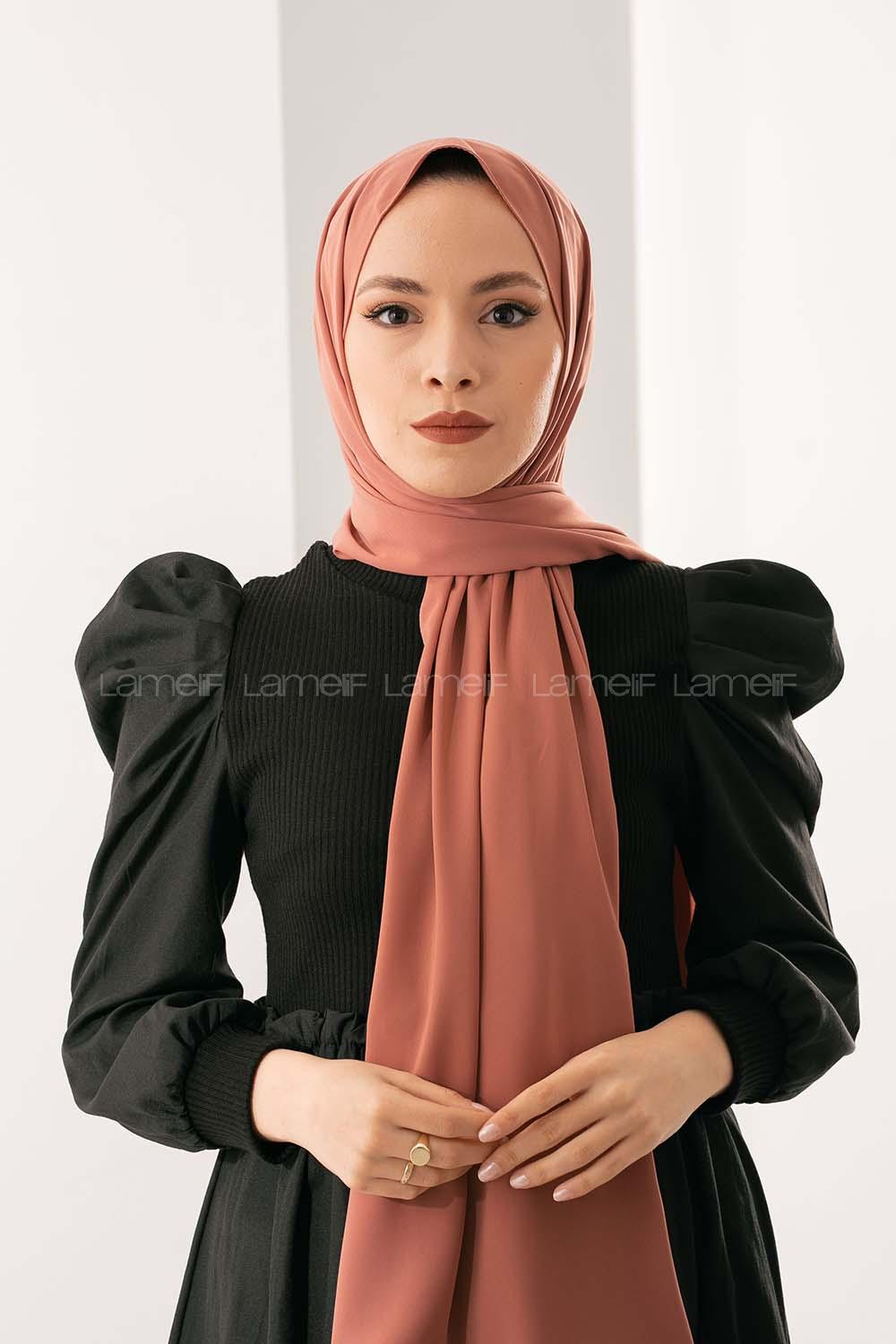 Modalamelif Soft Pudra Medine İpeği Şal