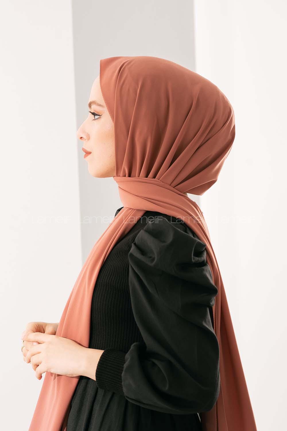 Modalamelif Soft Pudra Medine İpeği Şal