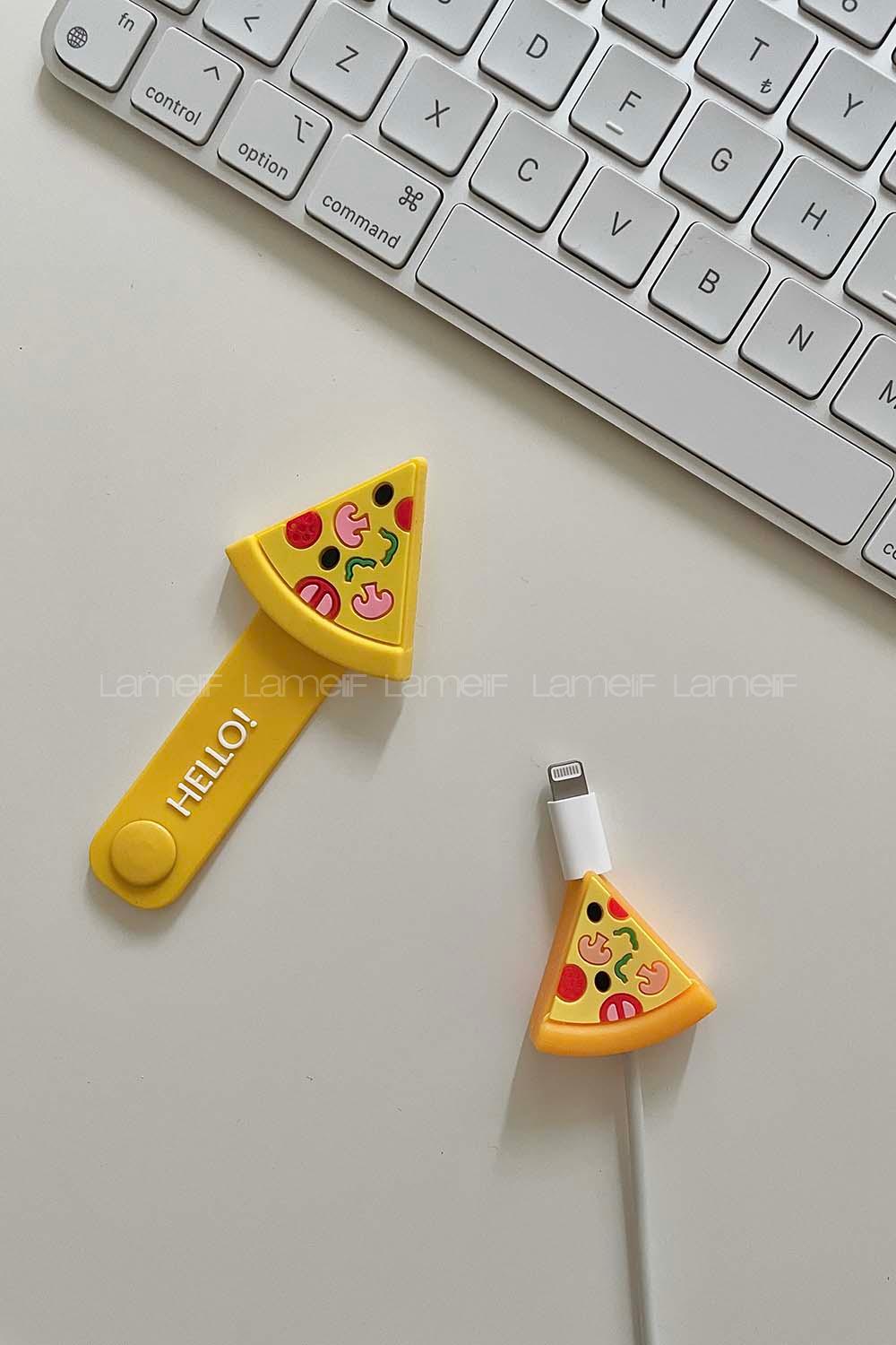 Lamelif Dilim Pizza Kablo Toparlayıcı