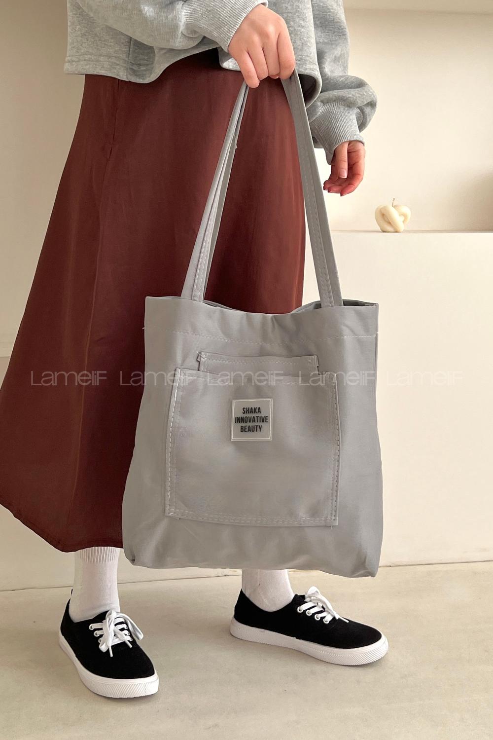 Lamelif Üç Gözlü Anton Çanta Gri