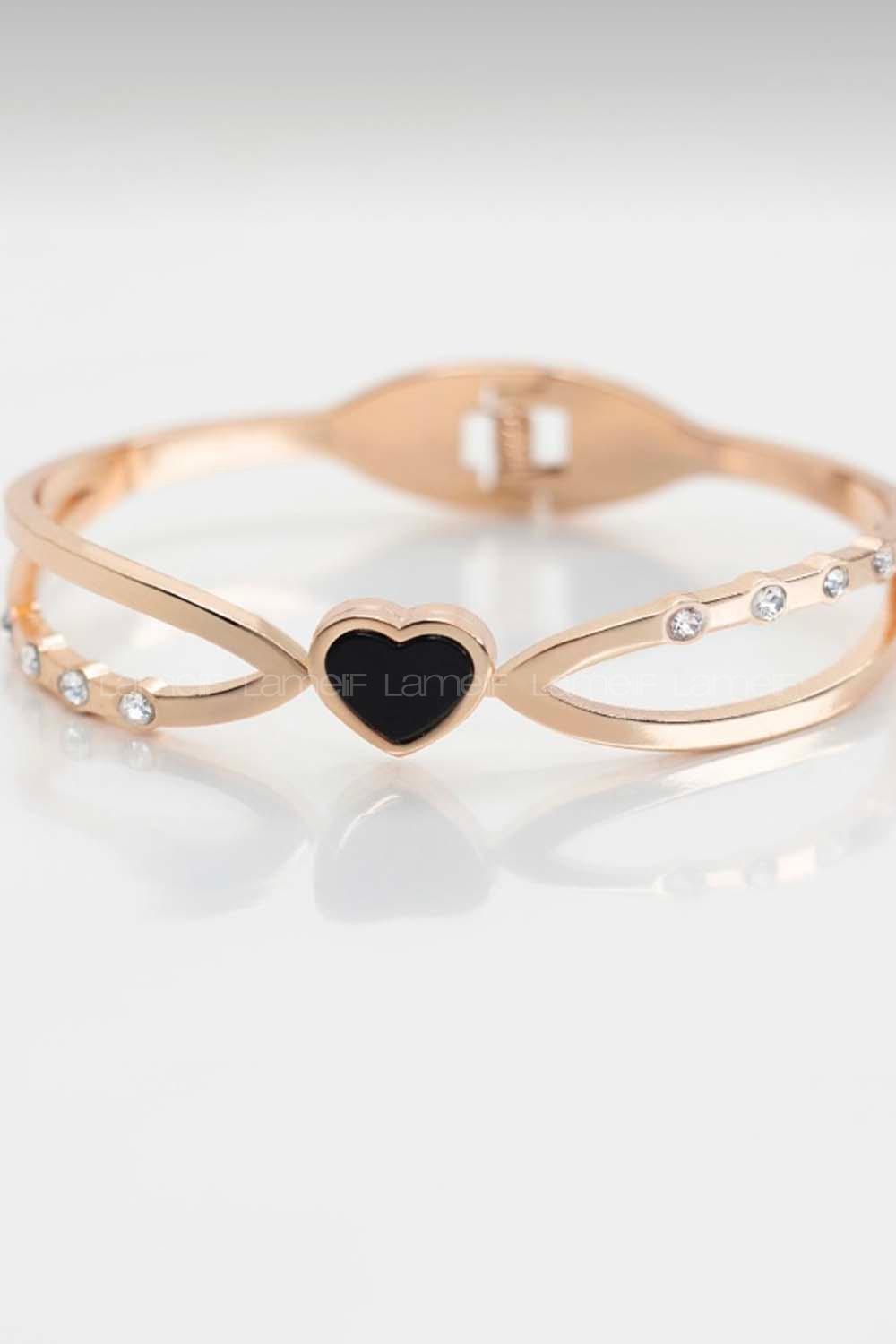 Gold-1 Belted Gold Straight Wristband