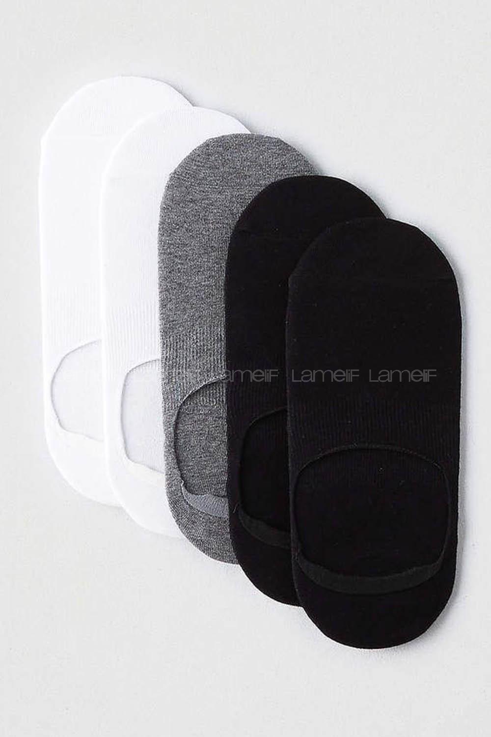 Lamelif 5li Set Kadın Babet Çorap