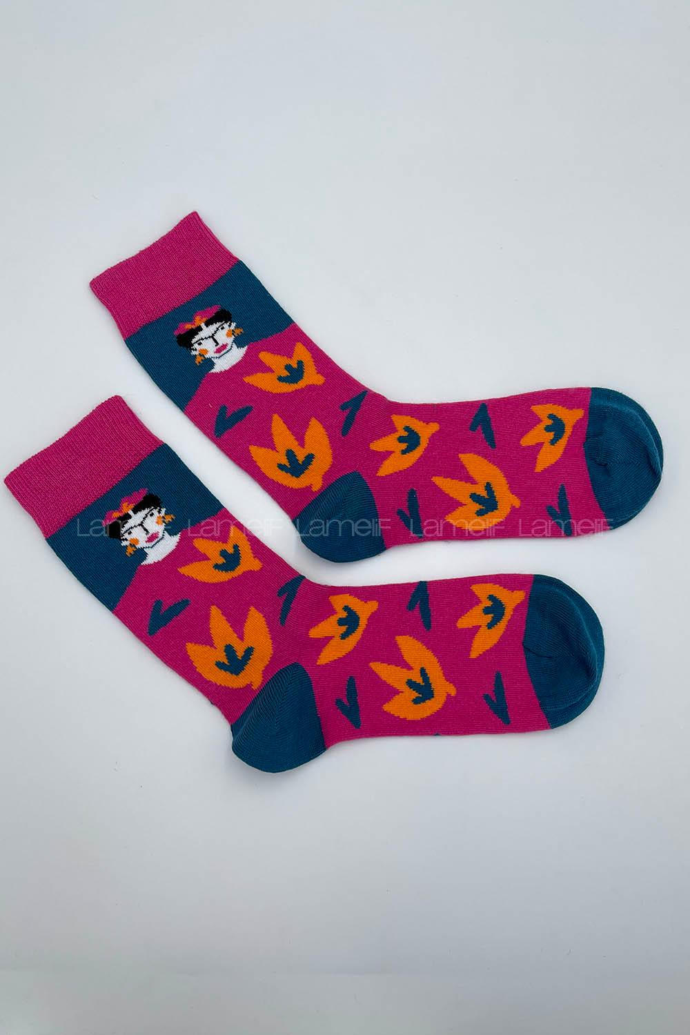 Modalamelif Frida Çorap Pembe