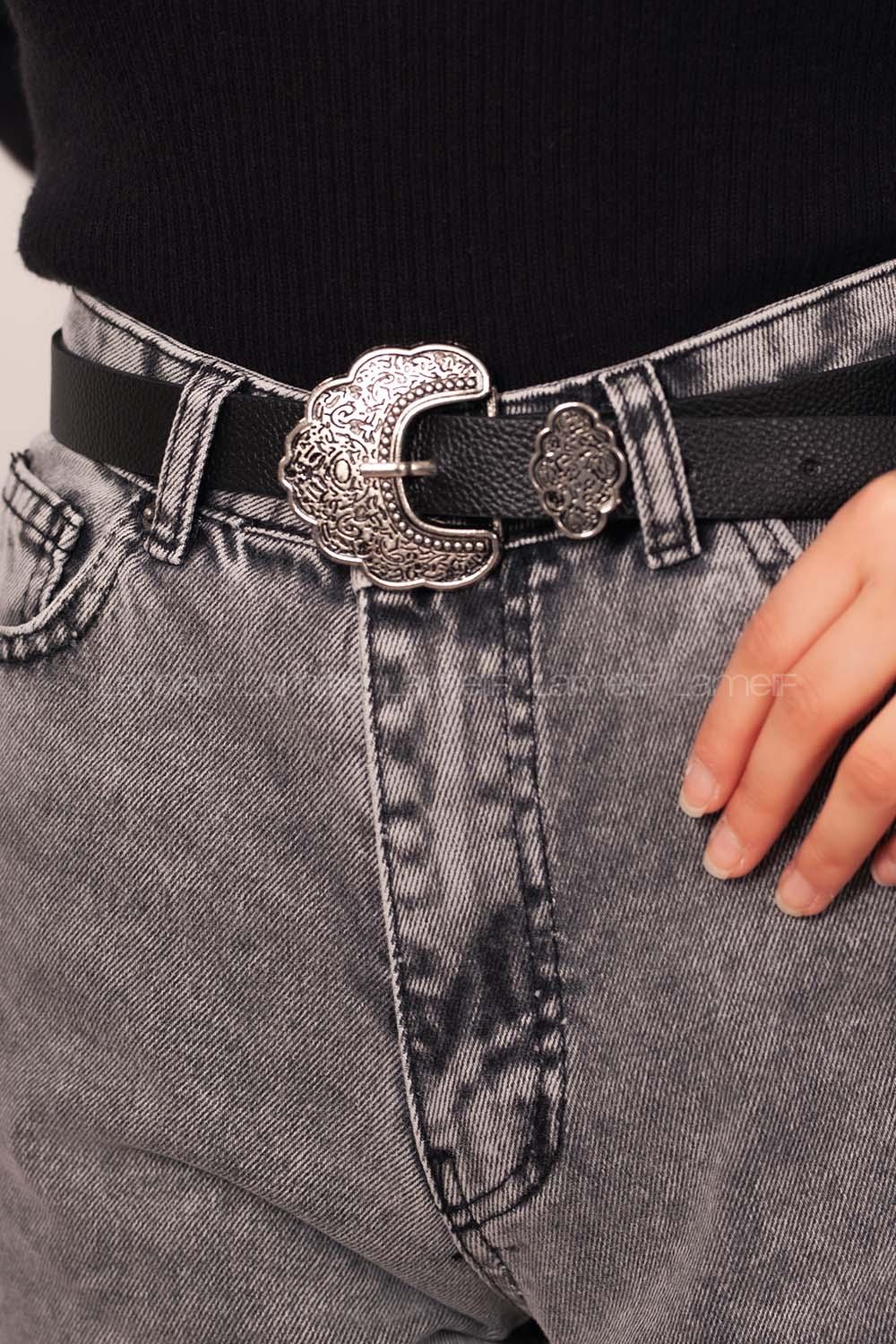 Modalamelif Eskitme Padişah Kemer Gümüş