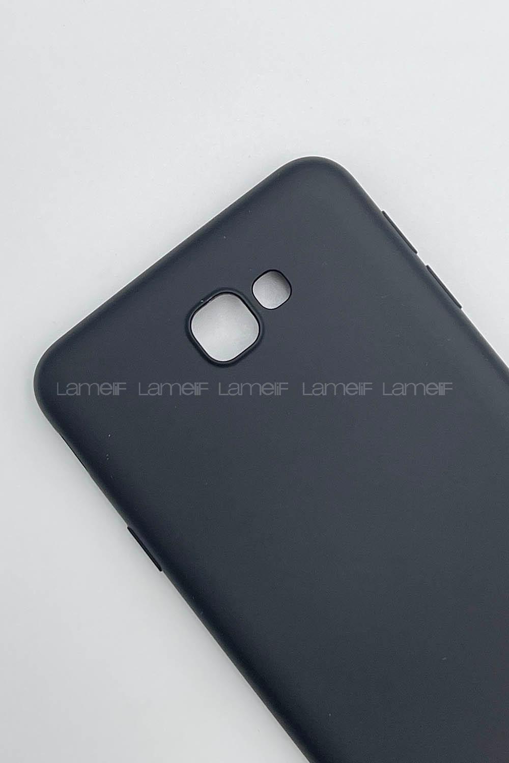 Modalamelif Samsung J7 Prime Premium Silikon Telefon Kılıfı Siyah