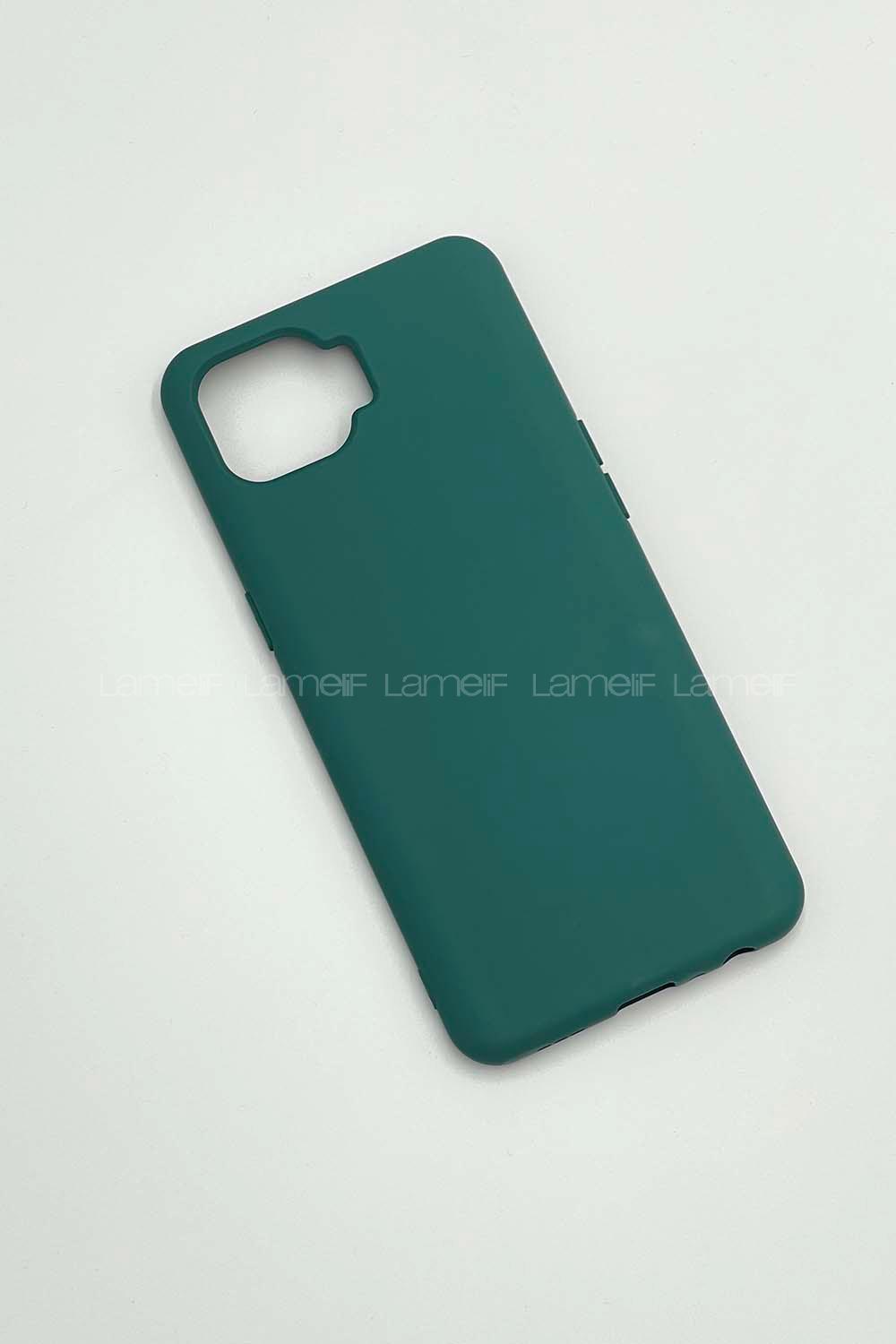 Modalamelif Oppo Reno 4 Lıte Cappy Silikon Telefon Kılıfı Zümrüt