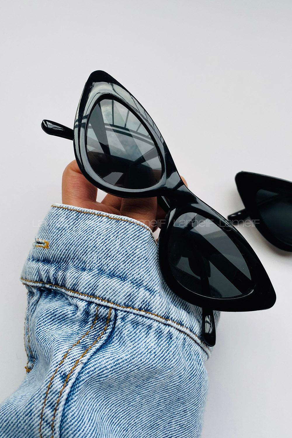 Modalamelif Siyah Cat Gözlük