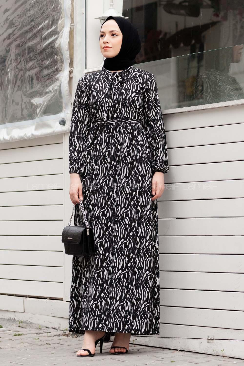 Lamelif Orse Model Aksesuarlı Çanta Siyah