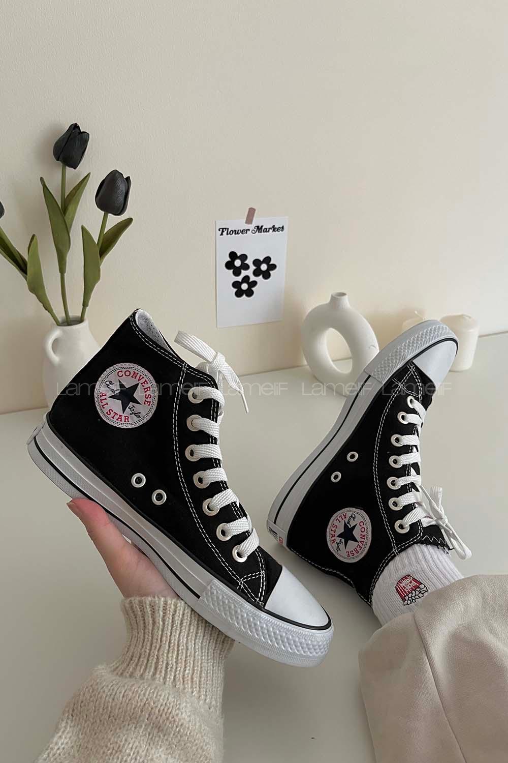 White Black Boots Shoes