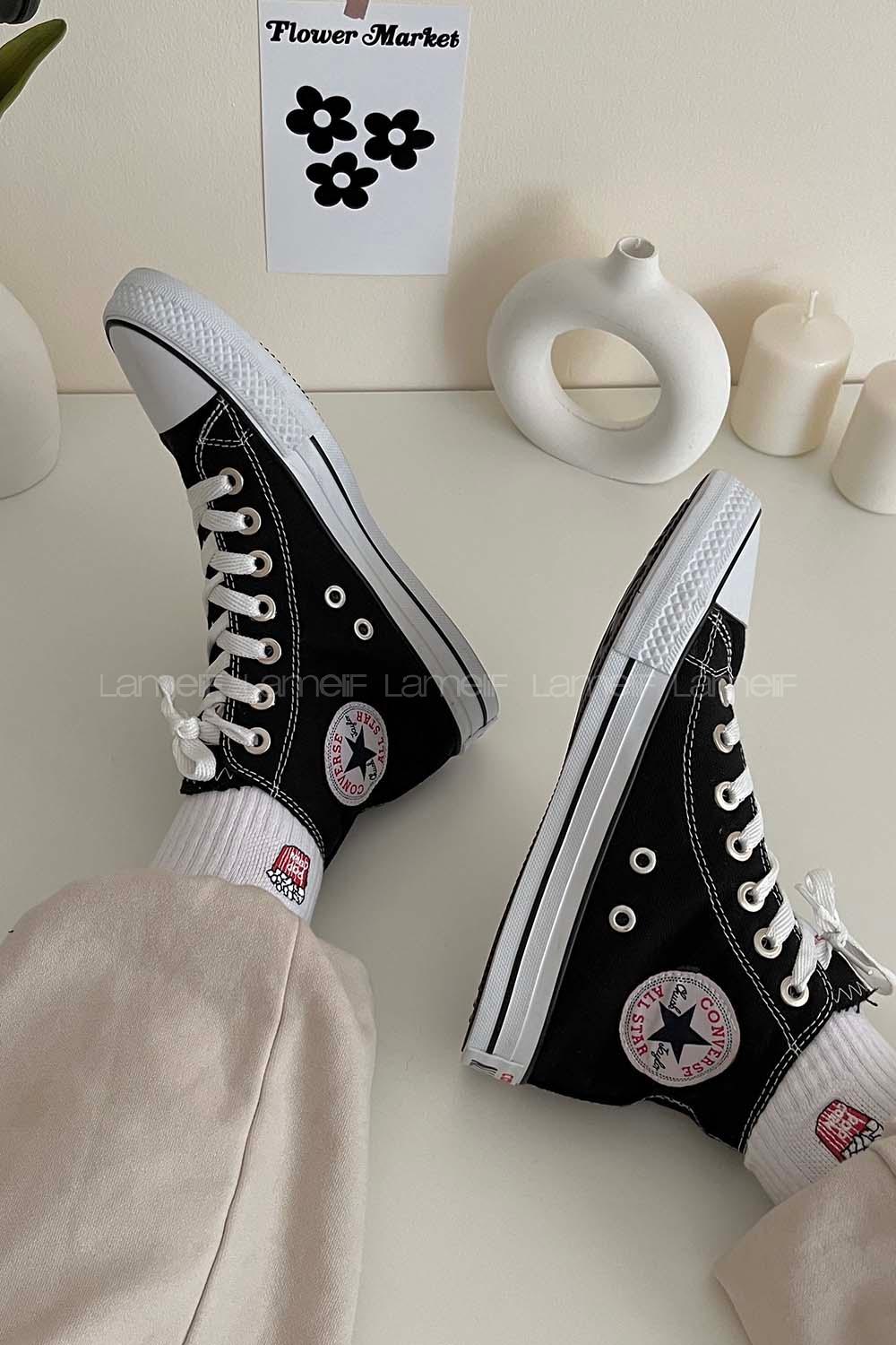 White Black Boots Shoes