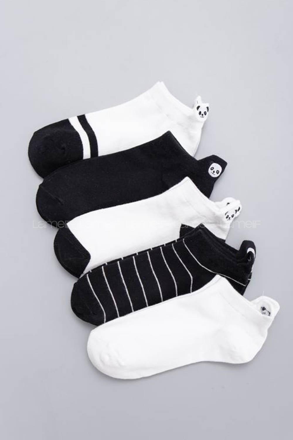 Black White Sock