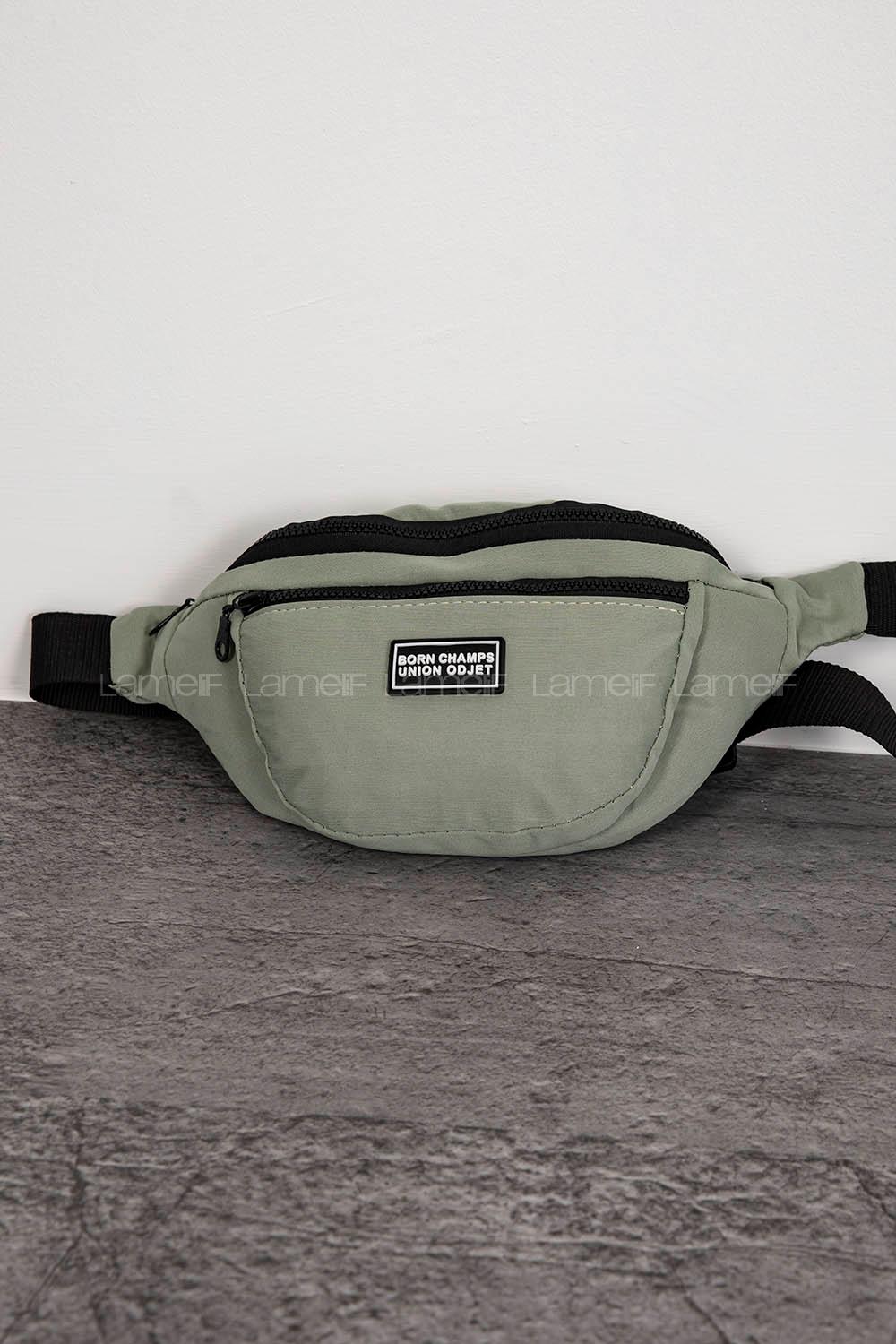 Lamelif Union Model Bel Çanta Çağla Yeşili