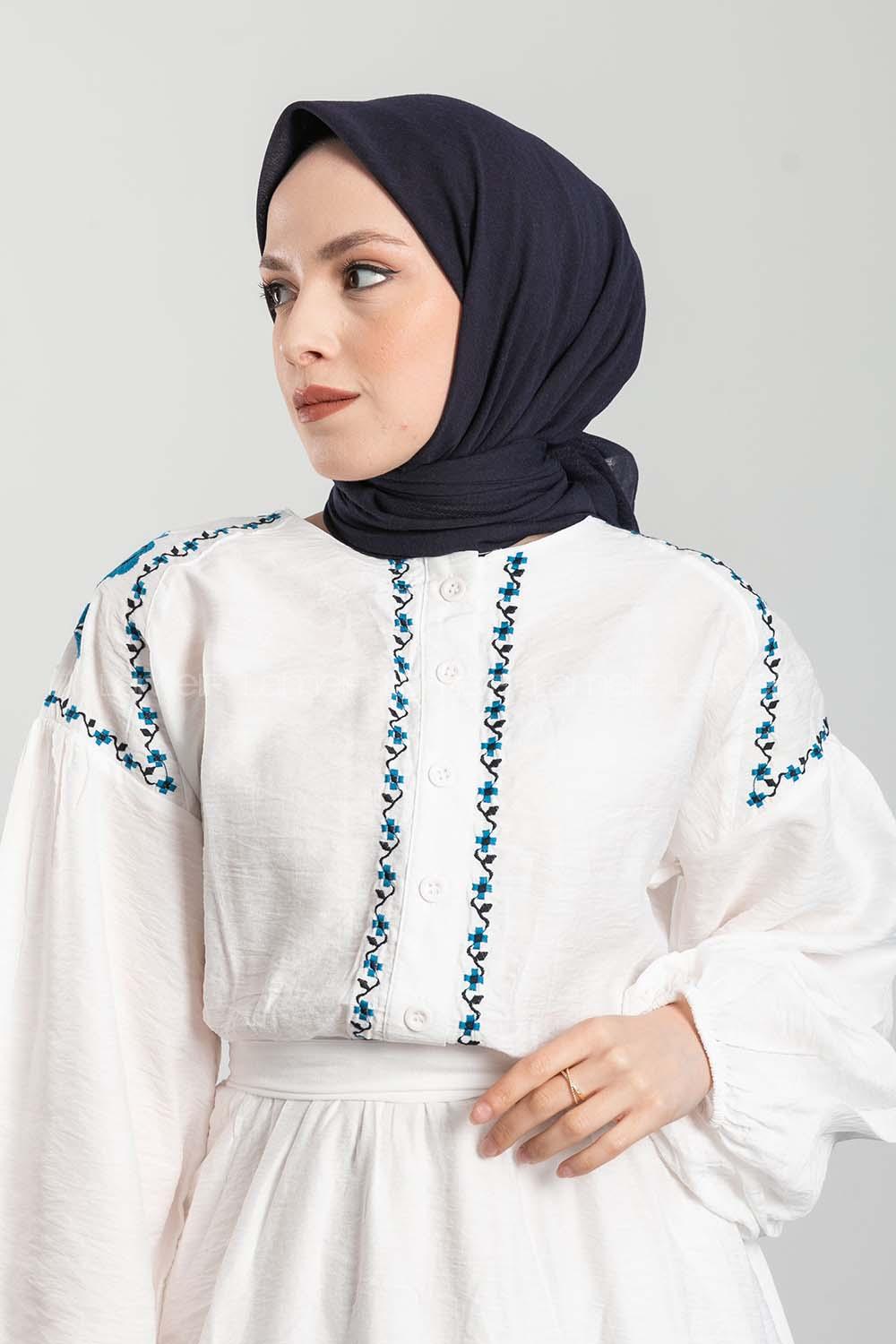 Modalamelif Pano Pamuk Lacivert