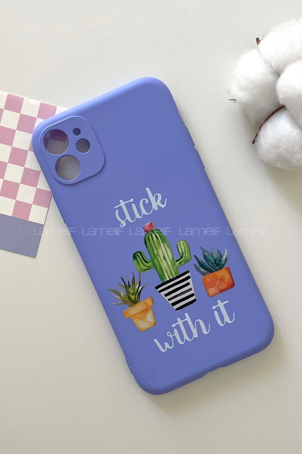 Lilac Printed Iphone 11 Phone Case