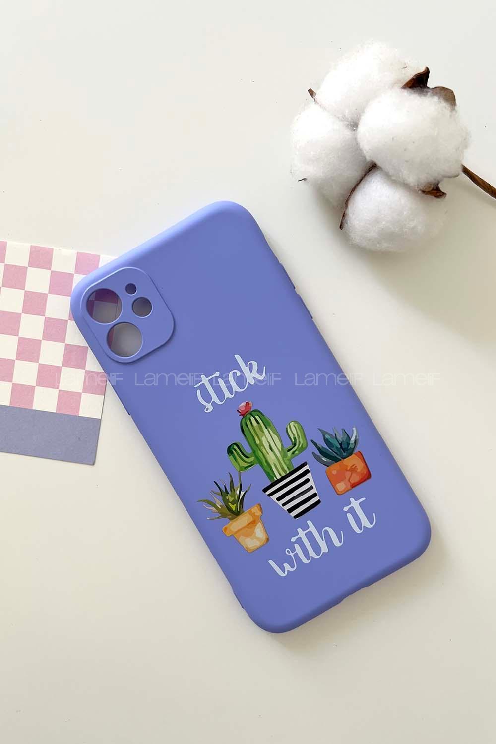 Lilac Printed Iphone 11 Phone Case