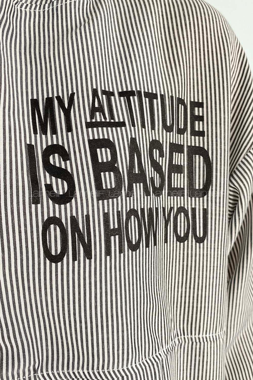 Black Hood Neck Cotton Printed Tunic