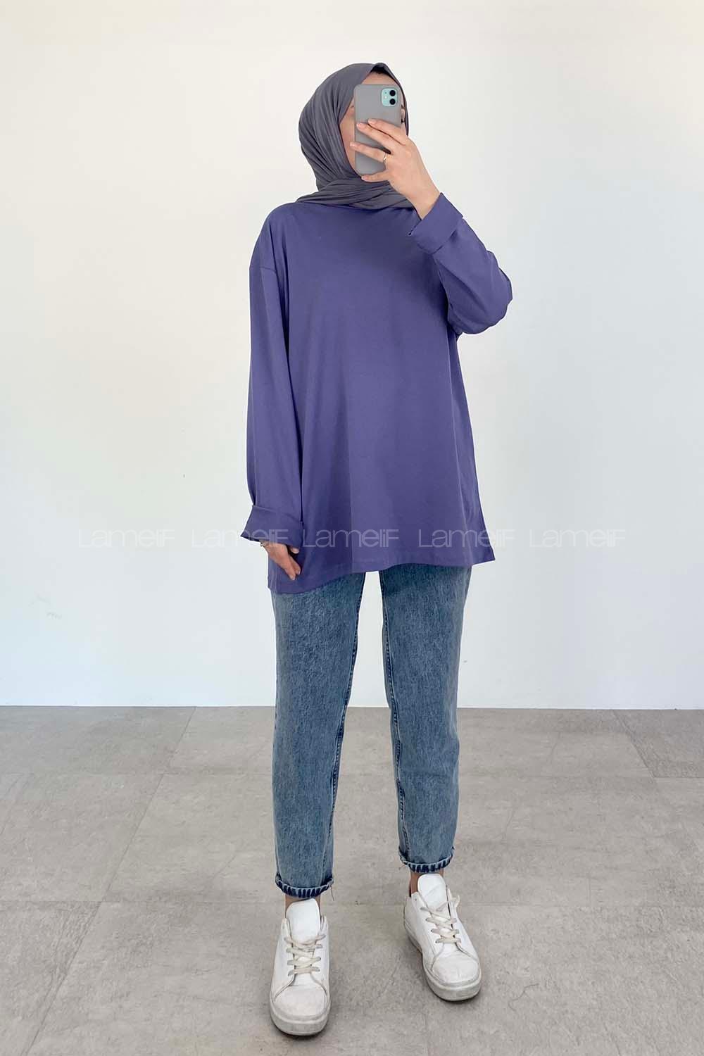 Plato Crew Neck Long Arm Unprinted Sweatshirt