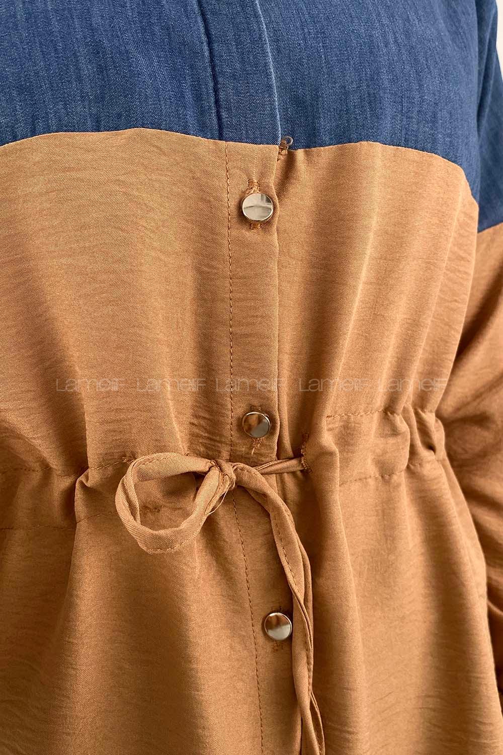 Camel Shirt Collar Long Arm Ayrobin Unprinted Shirt