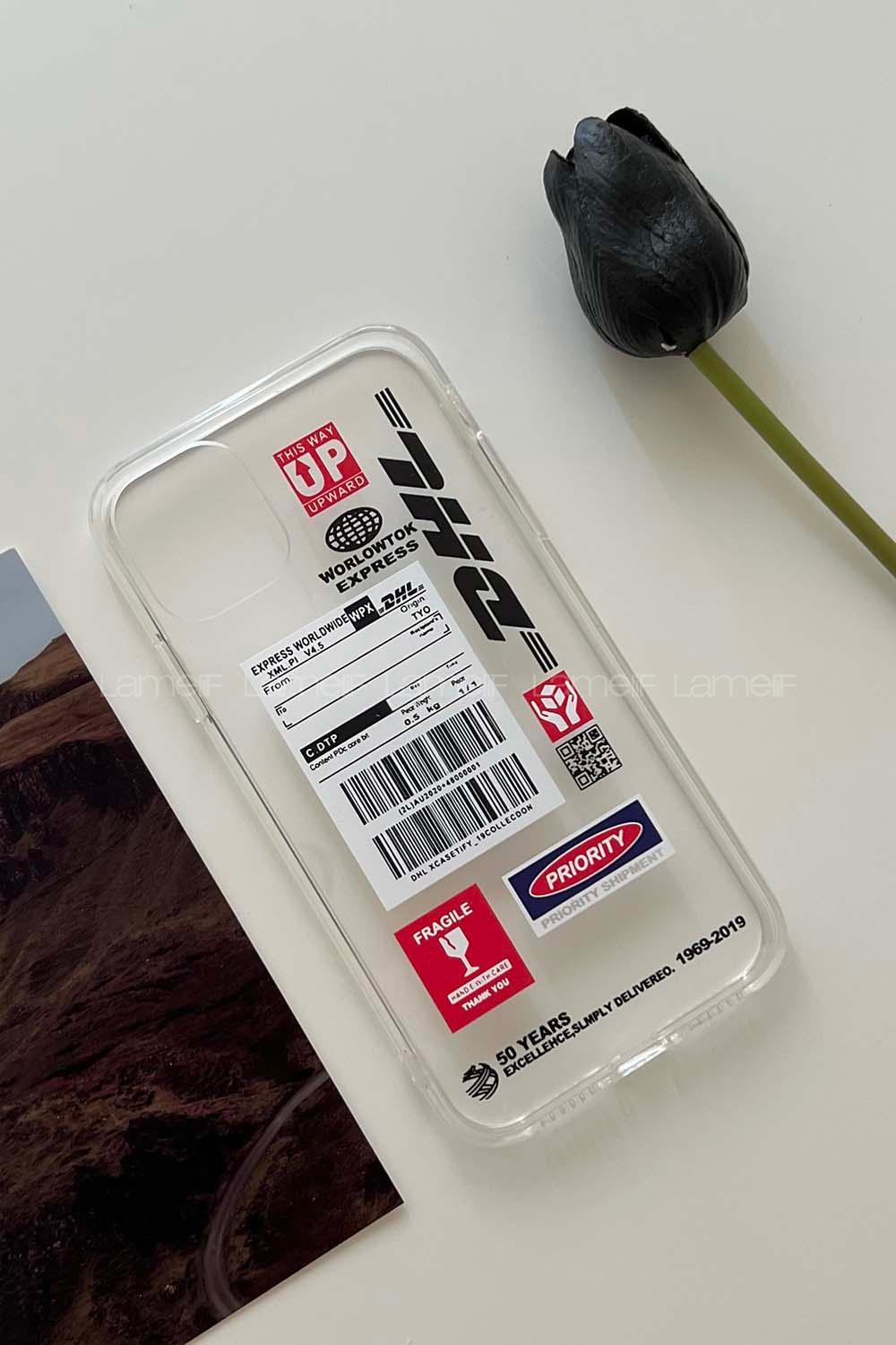 Lamelif ıPhone 11 Baskılı Şeffaf Telefon Kılıfı