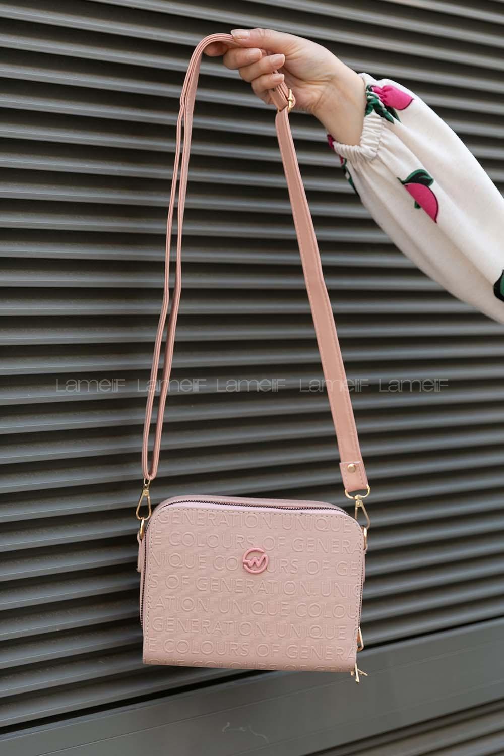 Powder Buckle Skin Hand Bag Arm Bag Bag