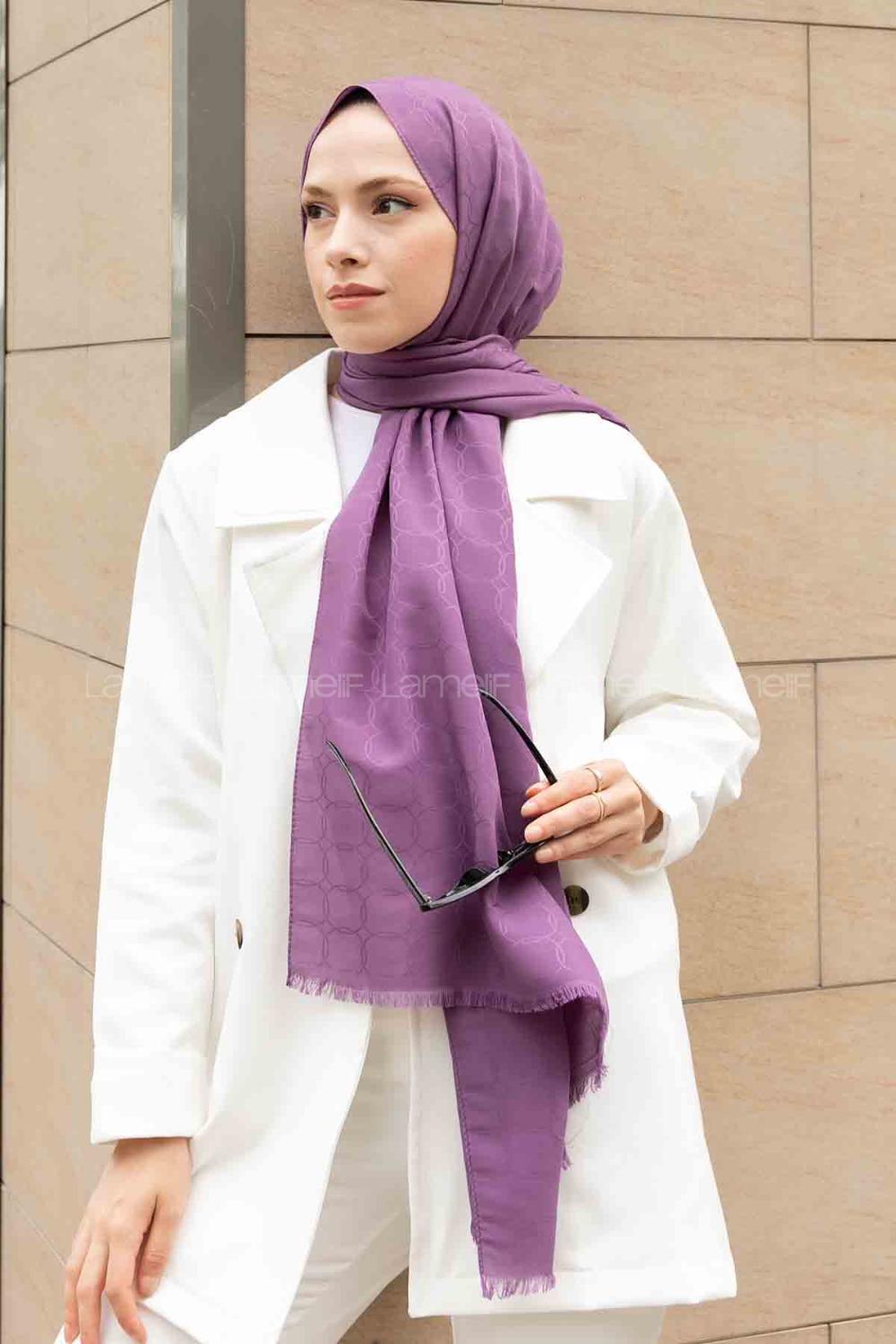 Plato Cotton Fabric Viscose Fabric Straight Shawl