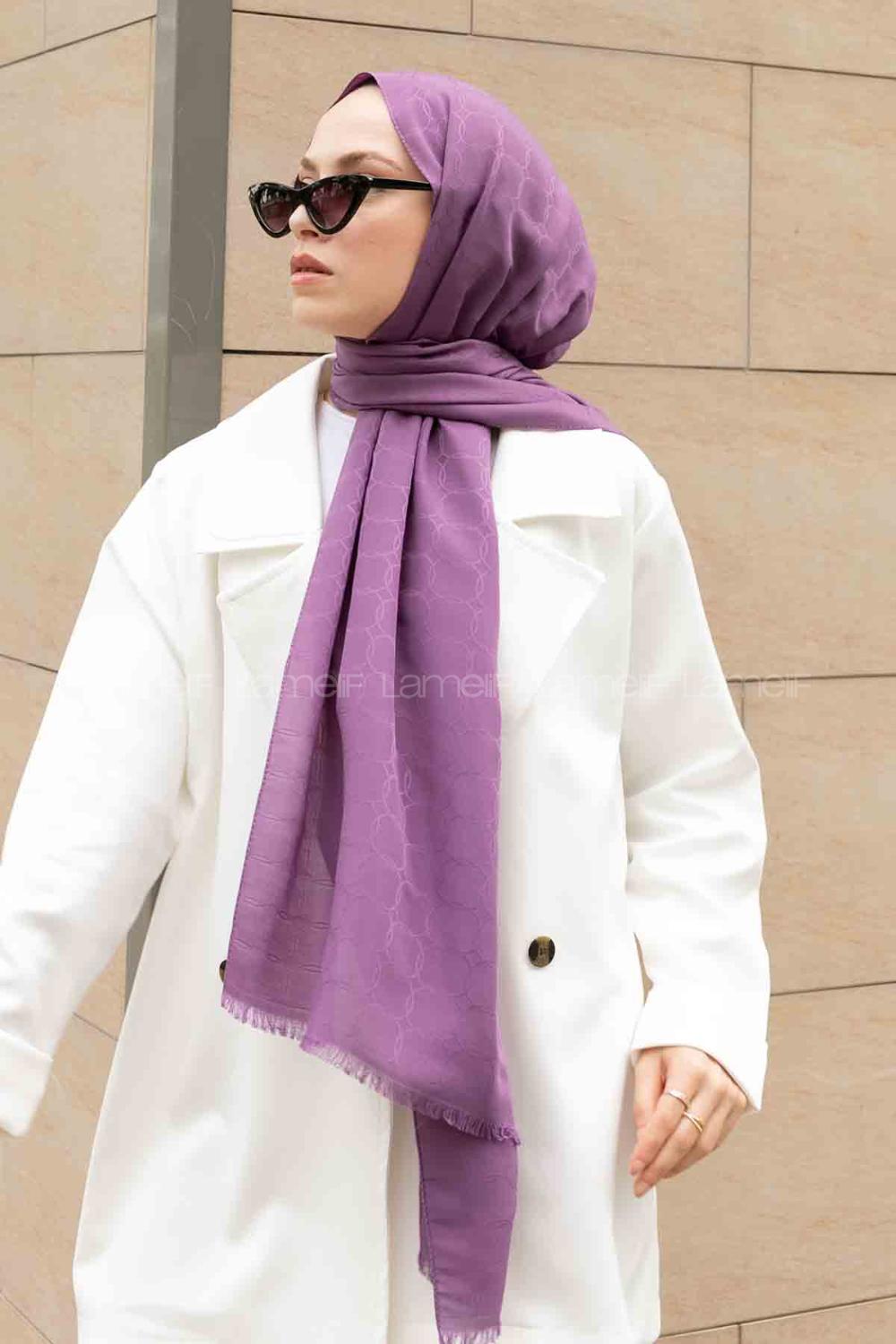 Plato Cotton Fabric Viscose Fabric Straight Shawl