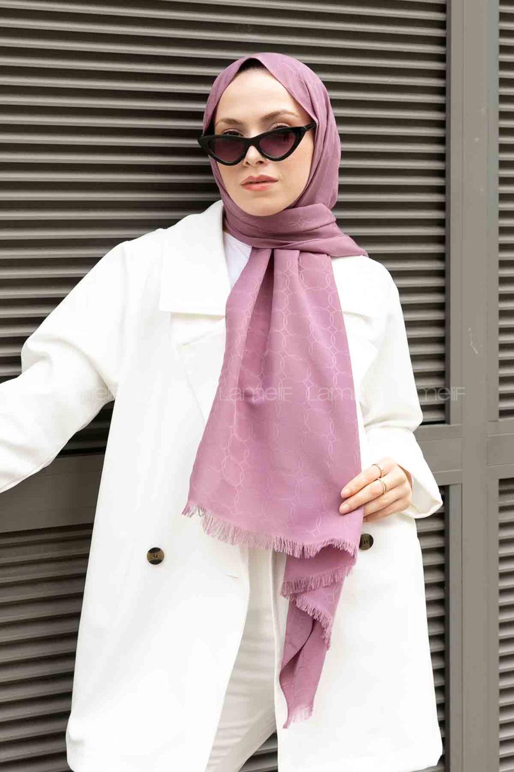 Syringa Cotton Fabric Viscose Fabric Straight Shawl