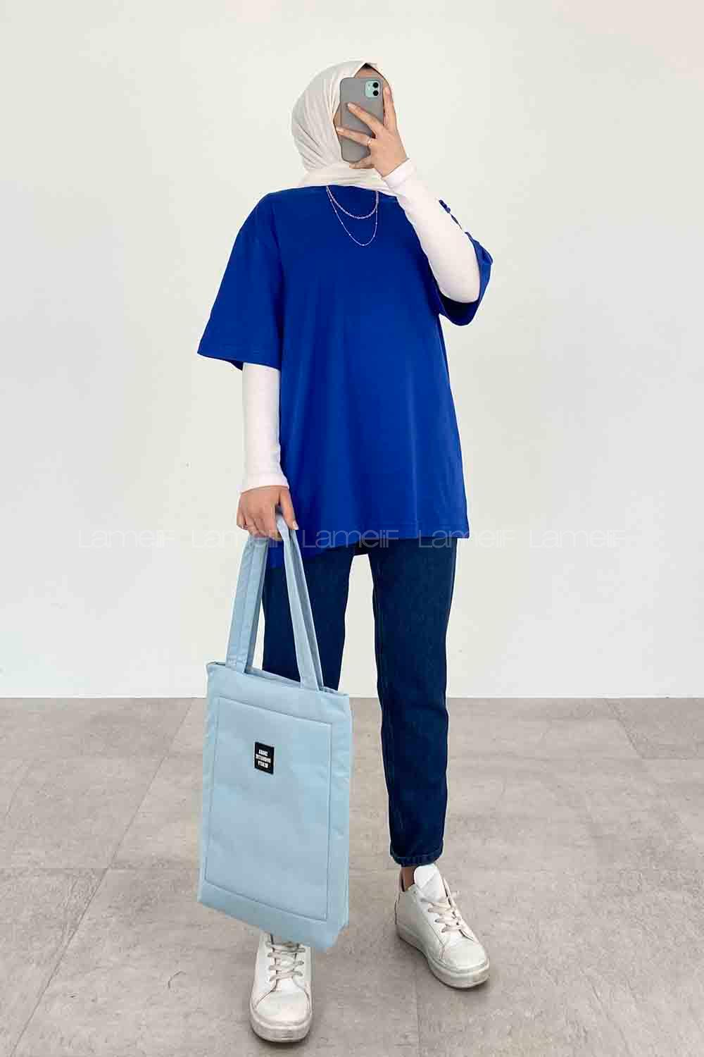 Saxe Crew Neck Short Arm Cotton Unprinted T-shirt