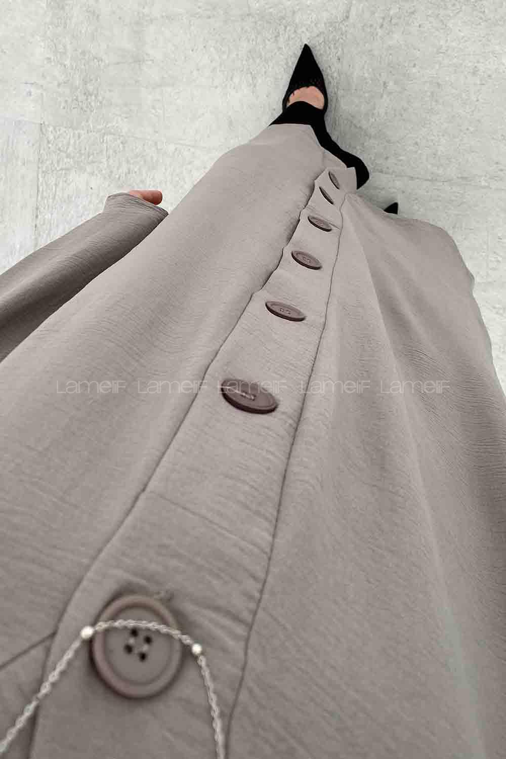 Mist V Neck Long Arm Ayrobin Cardigan