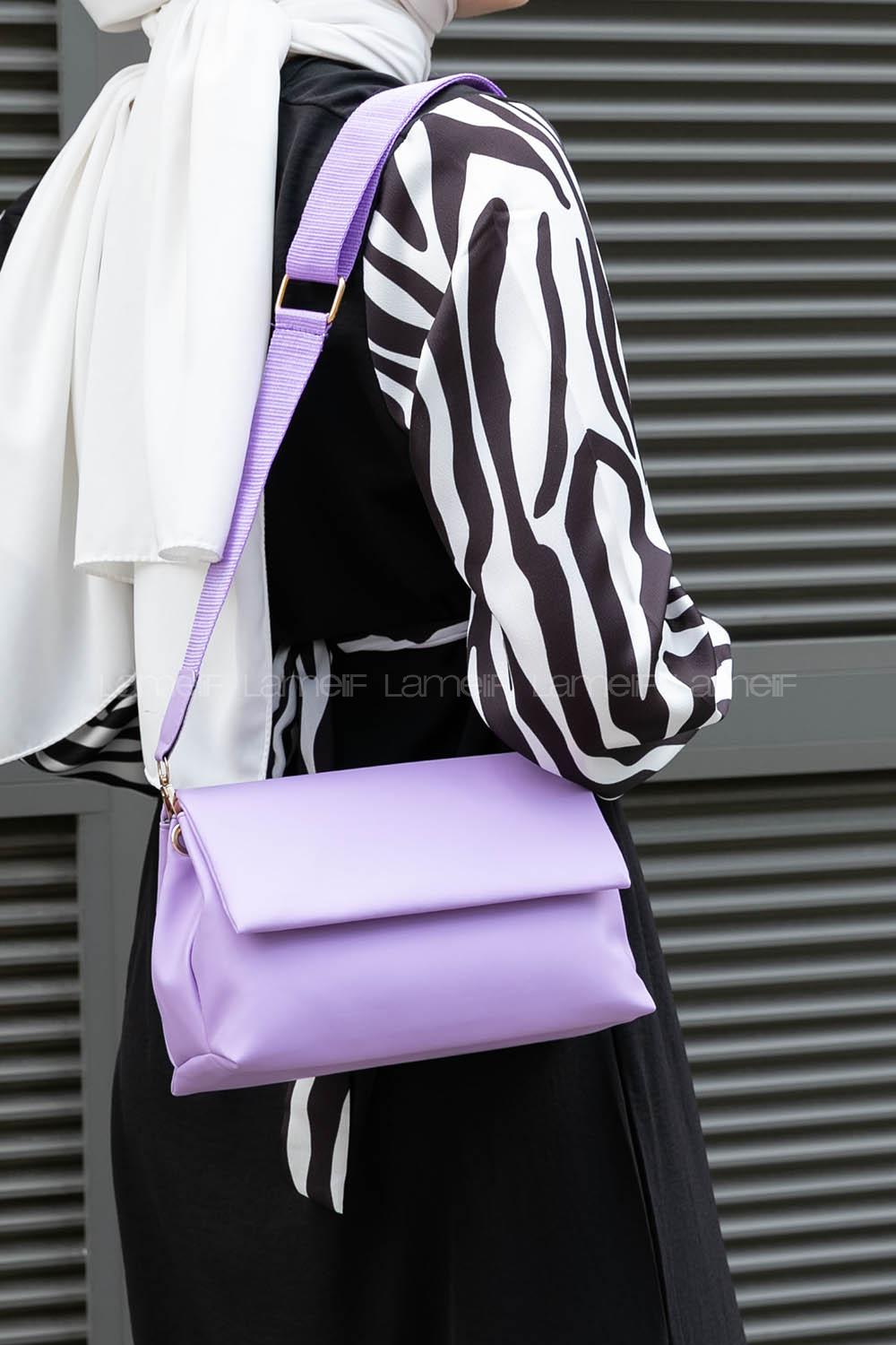 Lilac With Suspenders Skin Arm Bag Bag