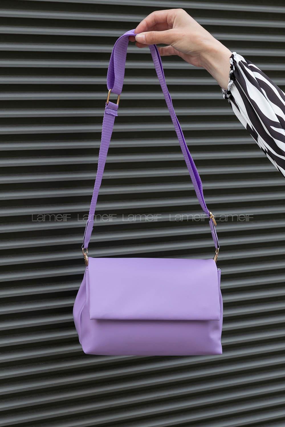Lilac With Suspenders Skin Arm Bag Bag