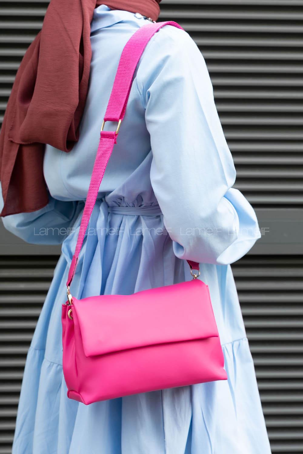 Pink With Suspenders Skin Arm Bag Bag