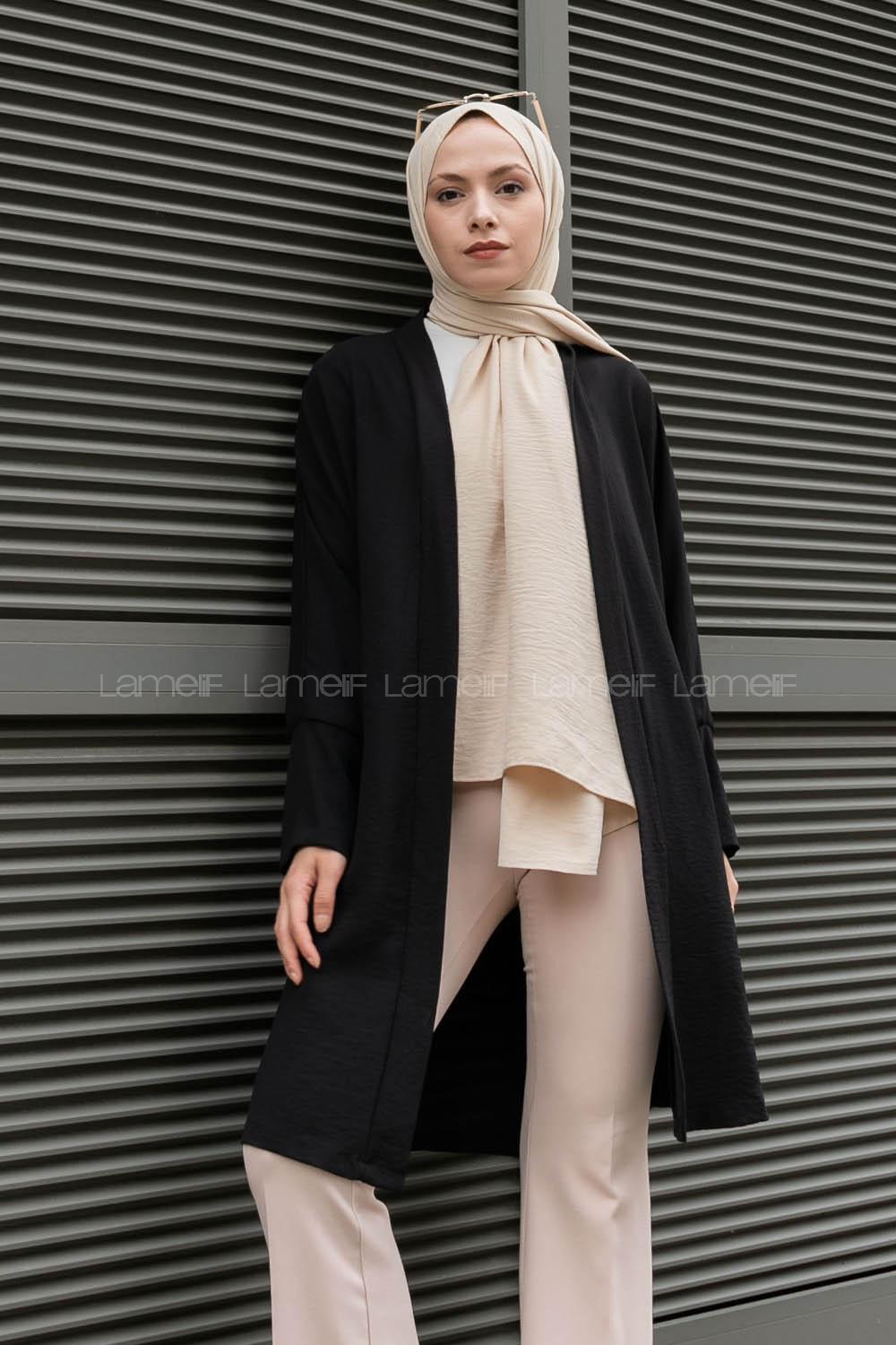 Black Bat Sleeve Arm Without Accessories Ayrobin Straight Kimono