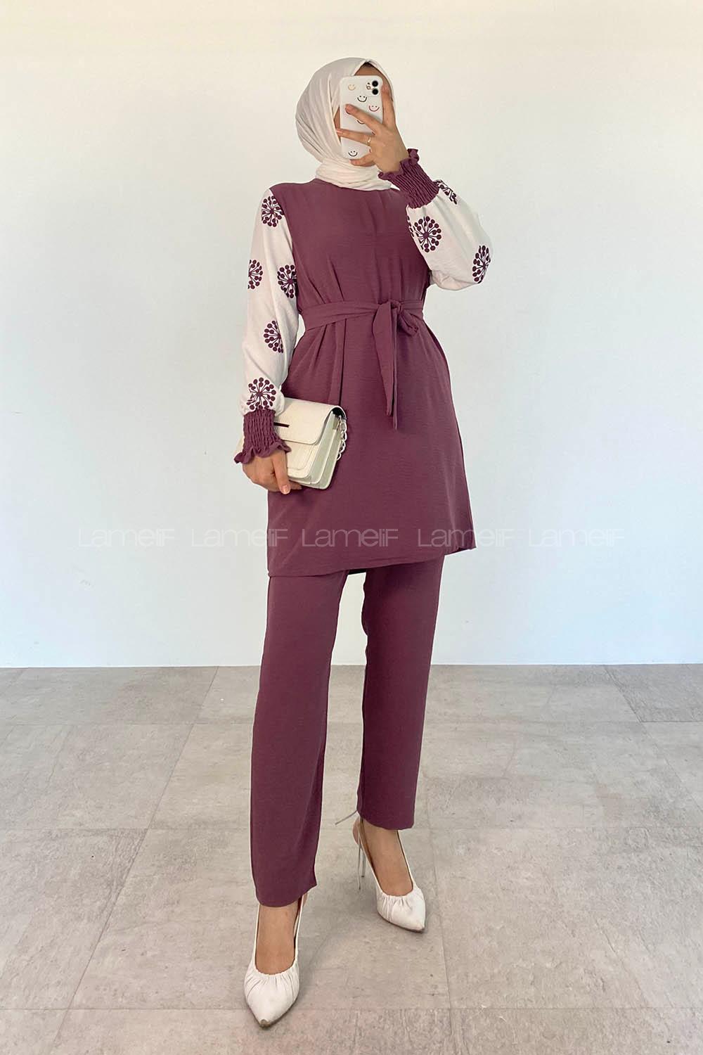 Plato Crew Neck Long Arm Without Accessories Ayrobin Regular Trousers Comfortable Suit