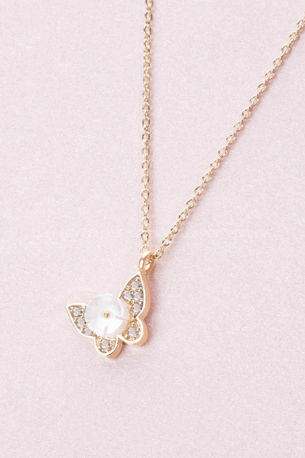 Gold-1 Gold Straight Necklace