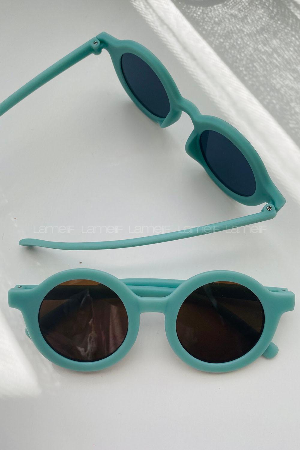 Mint Green Glasses